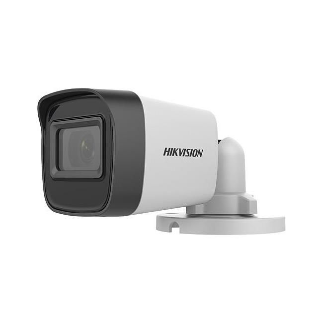 HIKVISION DS-2CE16D0T-ITPFS 2MP 2.8MM 30M BULLET DAHİLİ SESLİ PLASTİK KASA 4IN1 BULLET KAMERA